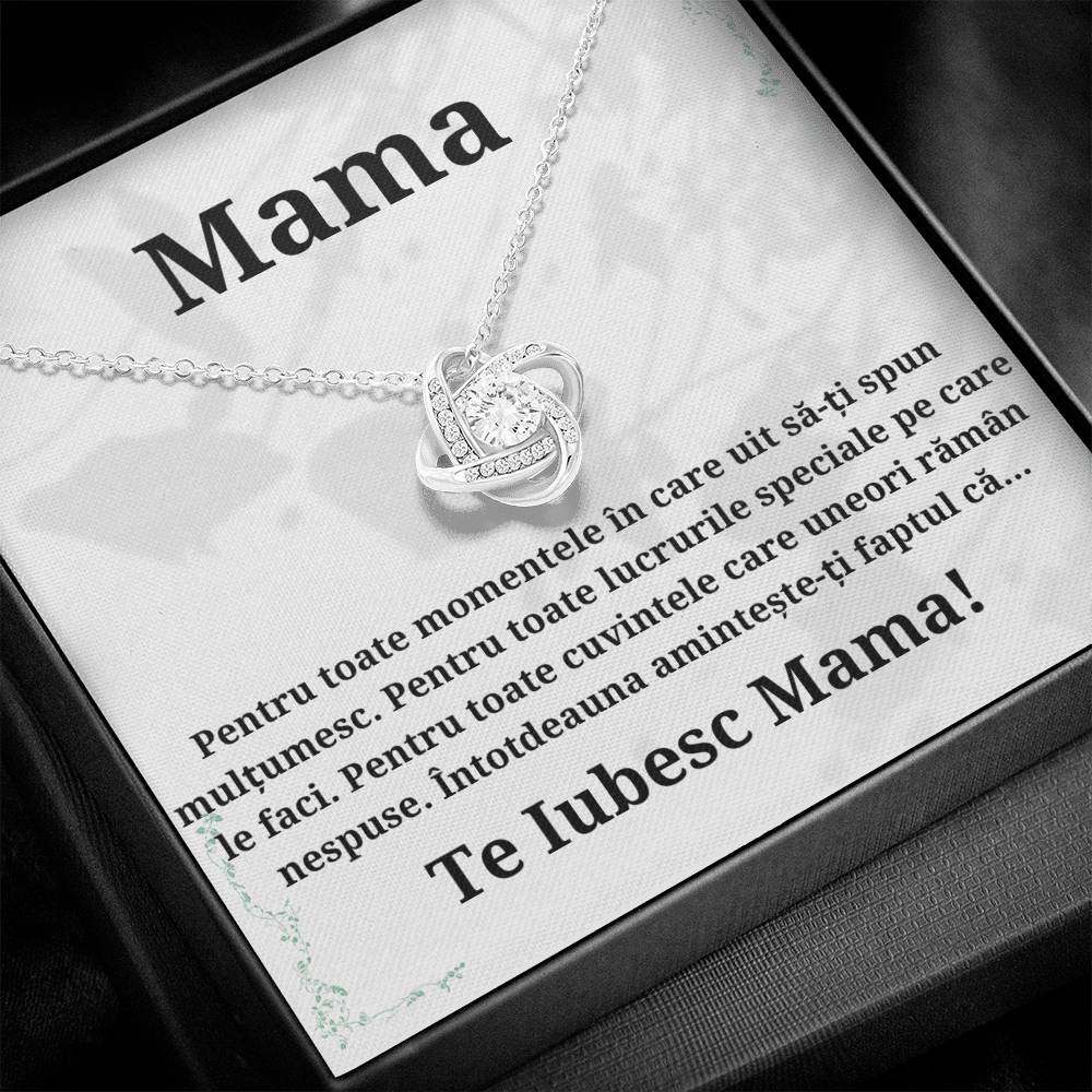 Cadou Mama - Colier Unic Nod al Iubirii – Emotiv