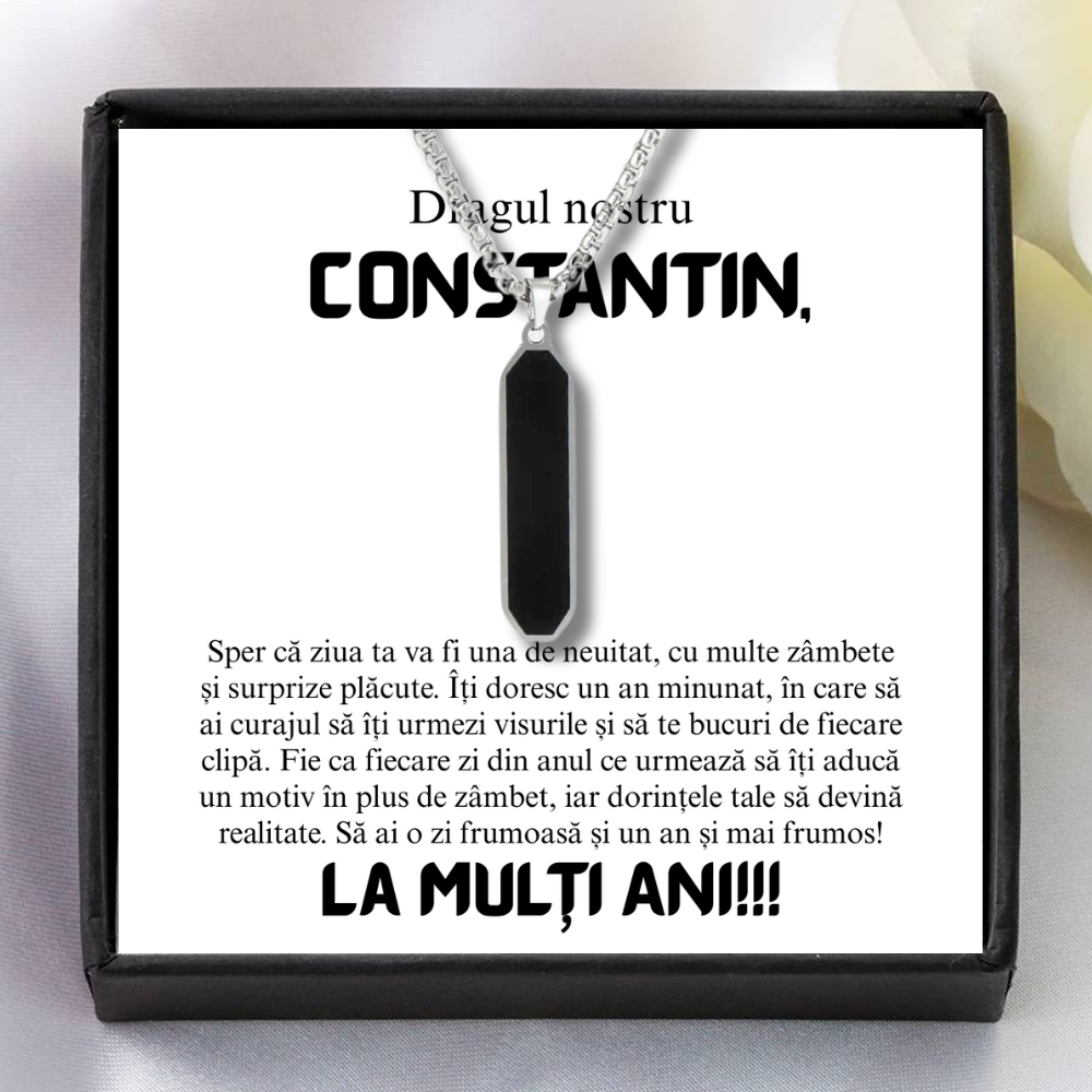 Cadou pt Constantin - Colier Black Diamond