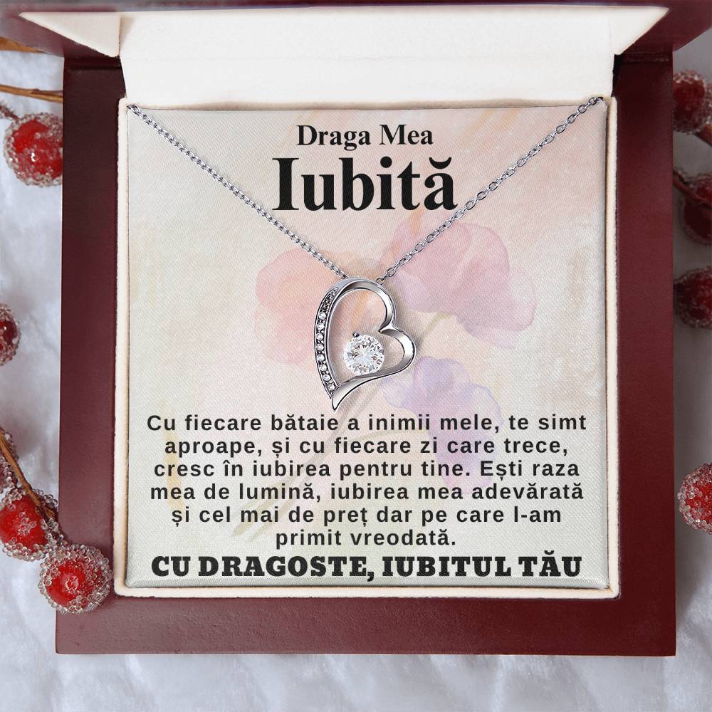 Draga Mea Iubită – Colier Inimă
