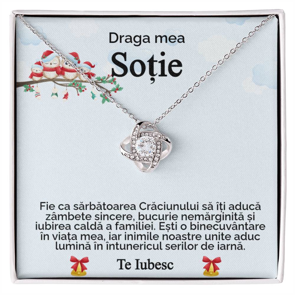 Cadou Pentru Sotie de Craciun- Love Knot