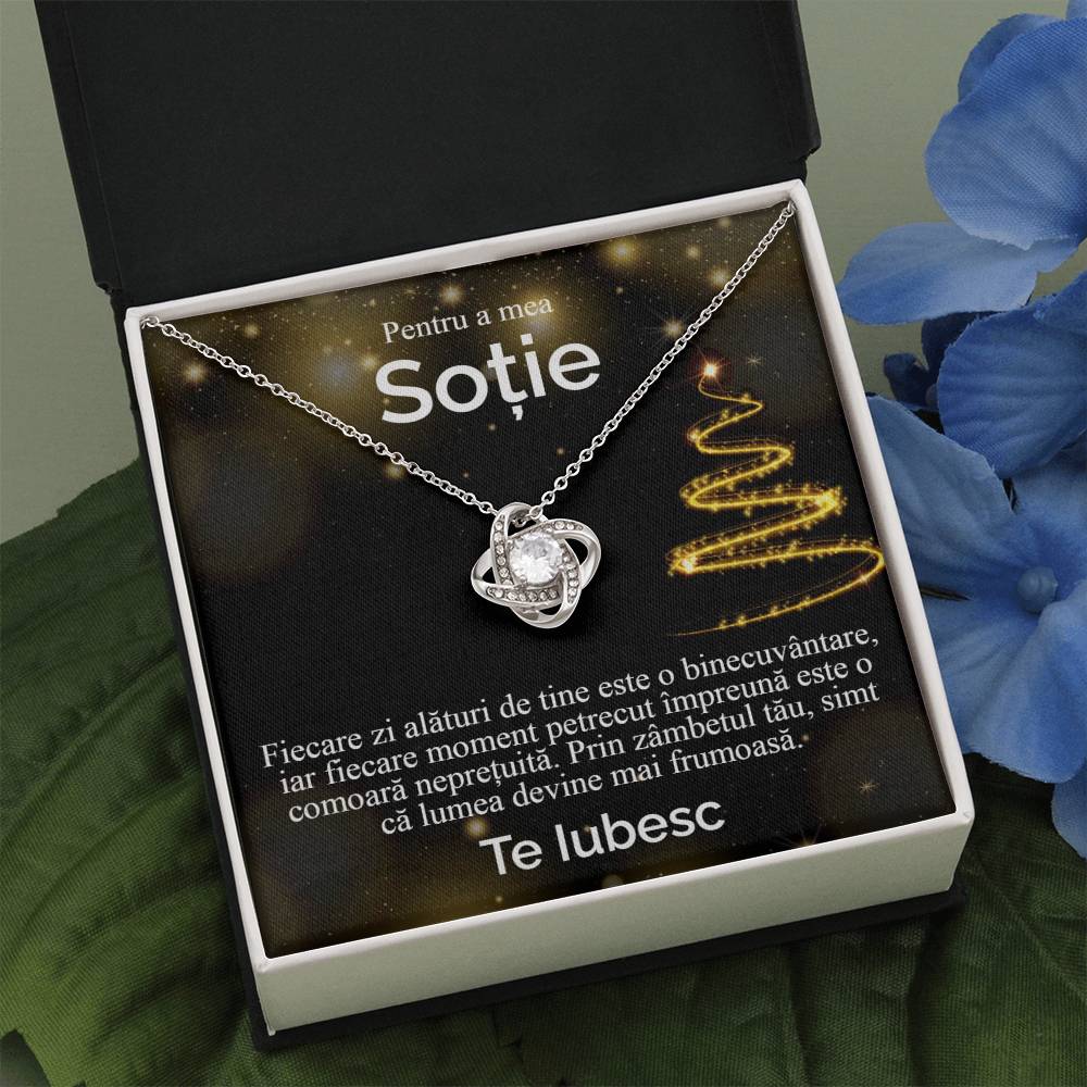 Cadou Sotie - Colier Love-Knot