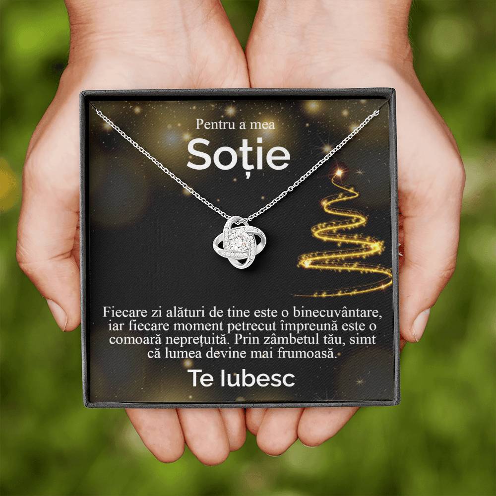 Cadou Sotie - Colier Love-Knot