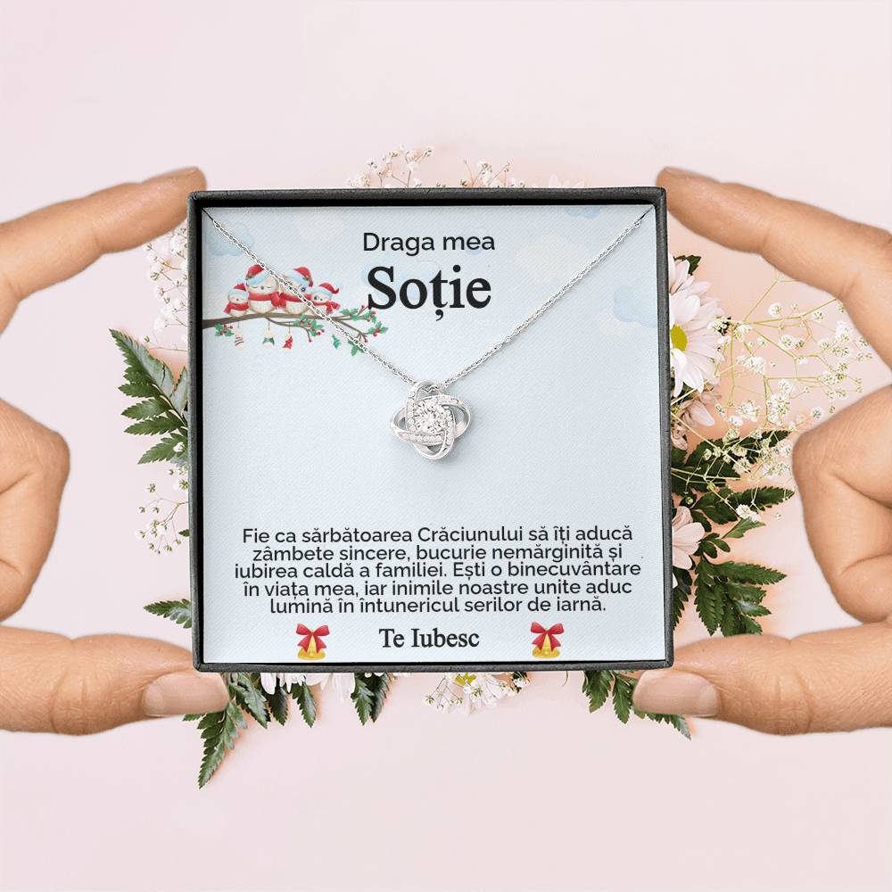Cadou Pentru Sotie de Craciun- Love Knot