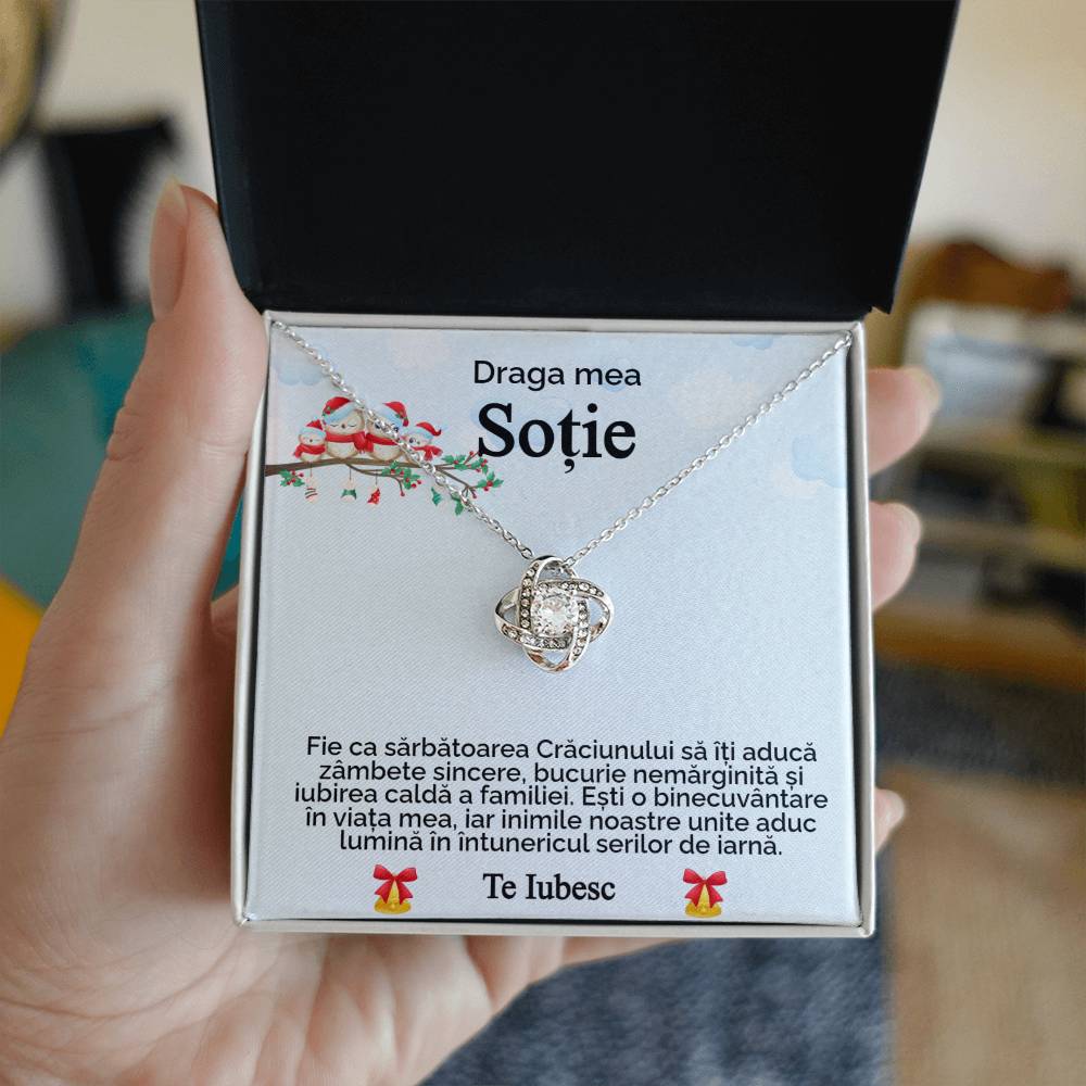 Cadou Pentru Sotie de Craciun- Love Knot