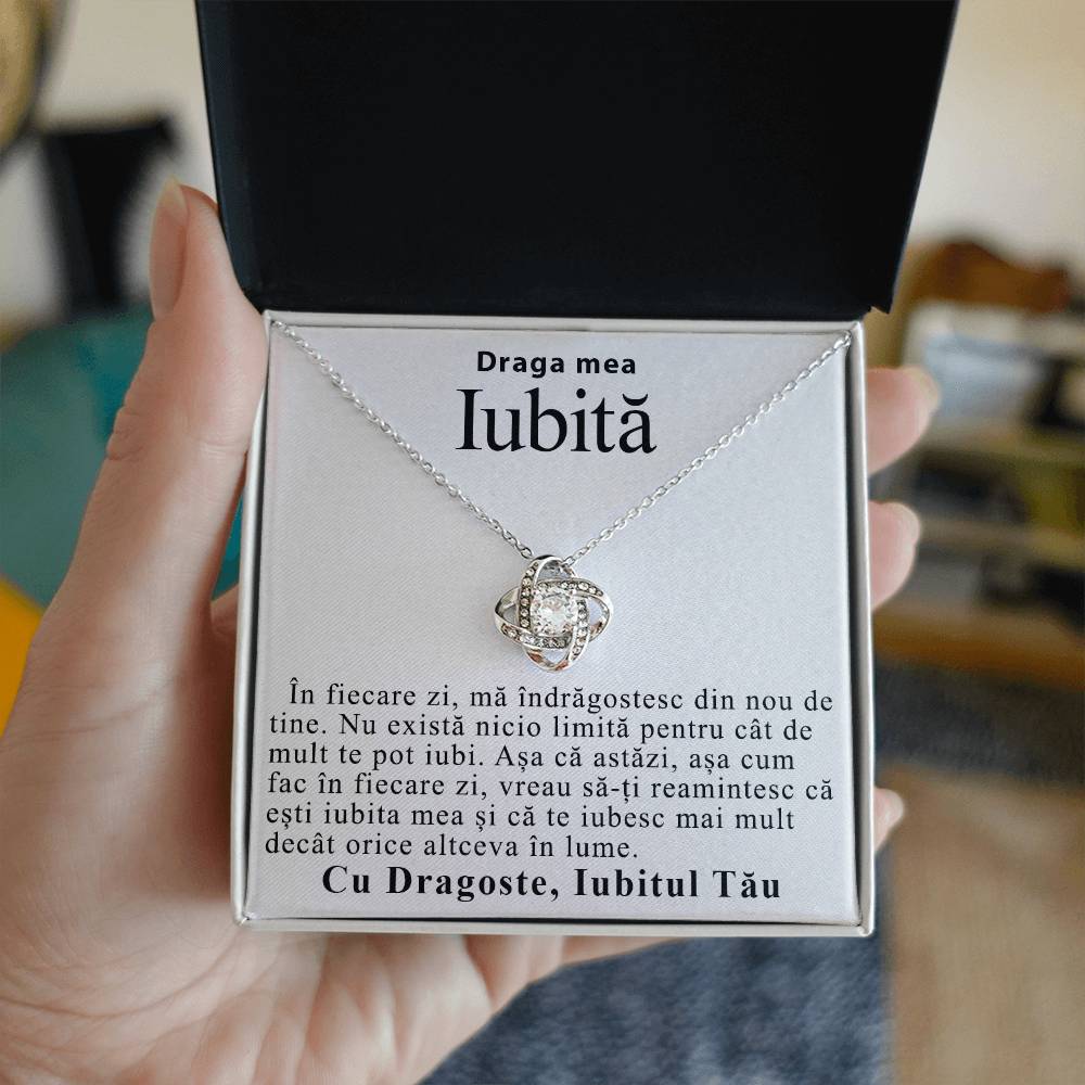 Draga Mea Iubită – Colier Love Knot