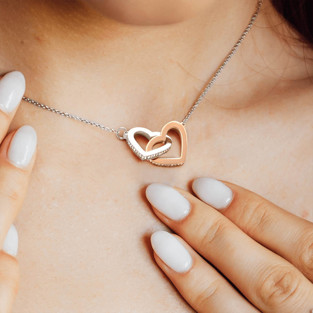 Cadou Iubita - Colier Valentine's pentru Iubita Mea - Inimi Pereche