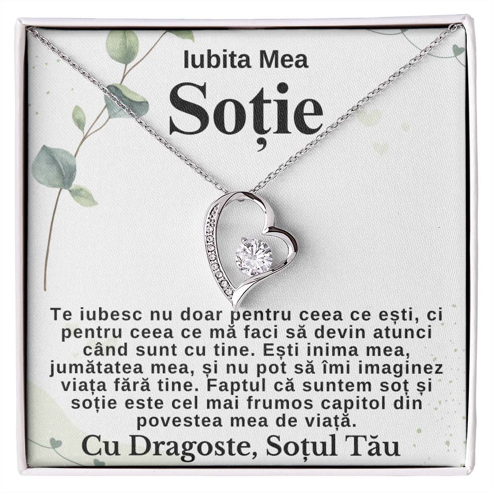 Cadouri Sot - Sotie - Colier Inimă Declarație