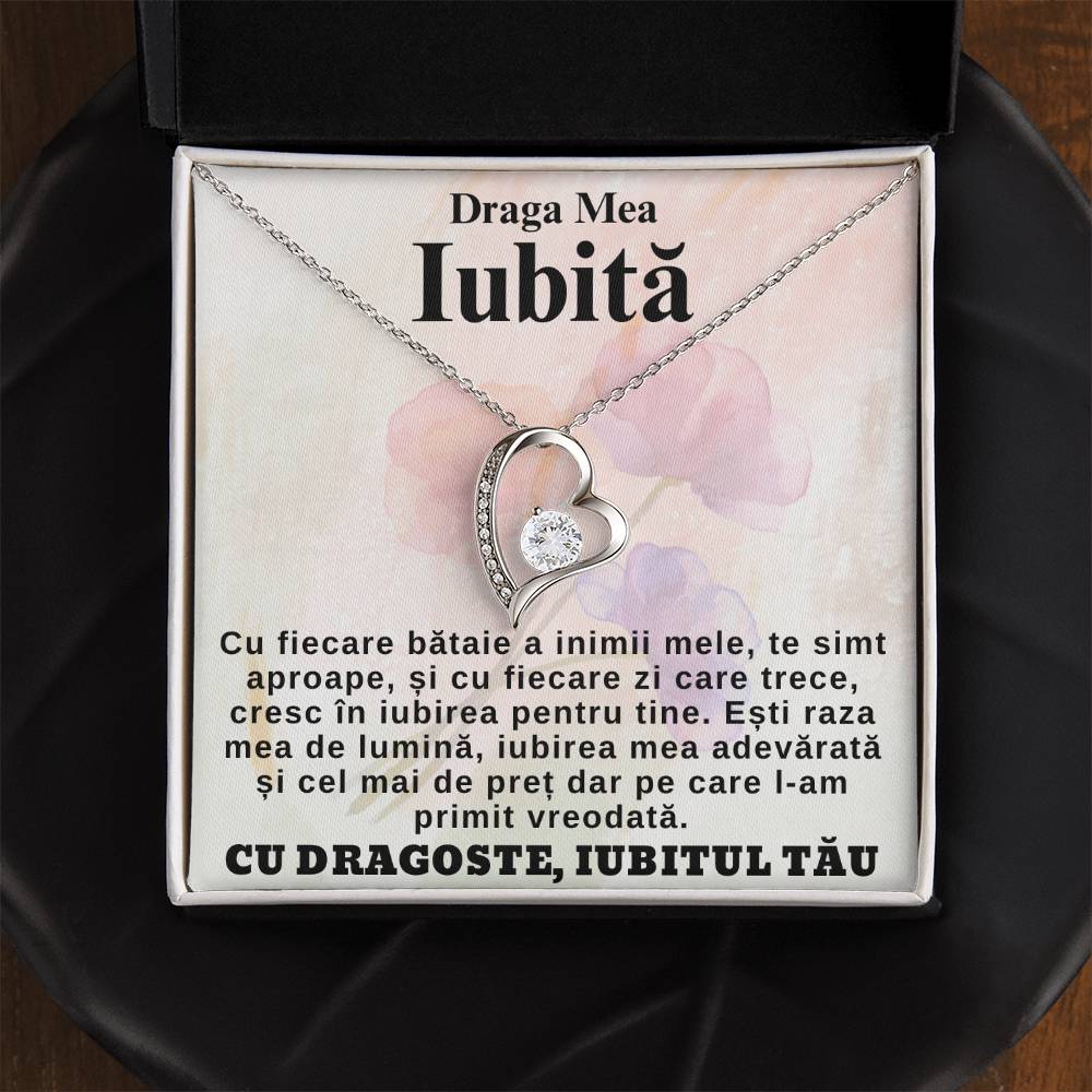 Draga Mea Iubită – Colier Inimă