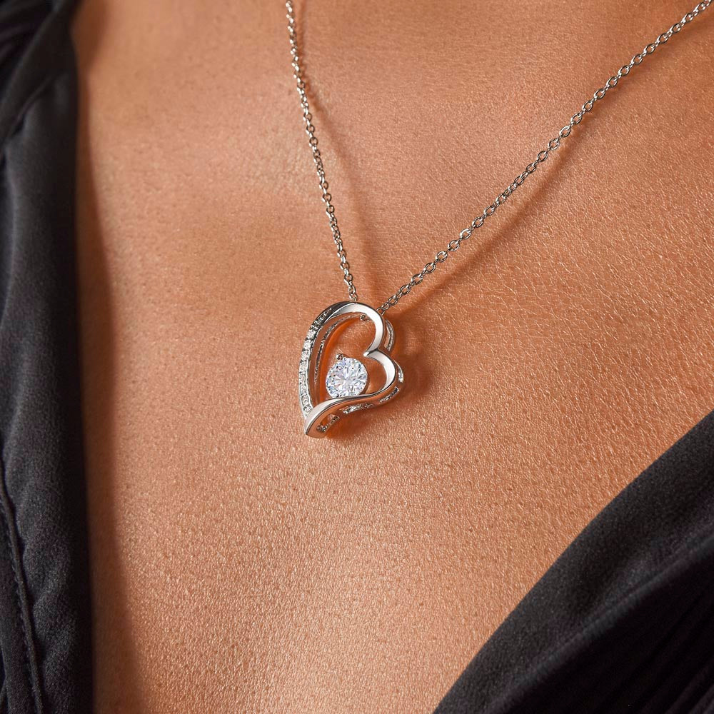 Cadou Iubita - Draga Mea Iubită- Colier Heart Diamond