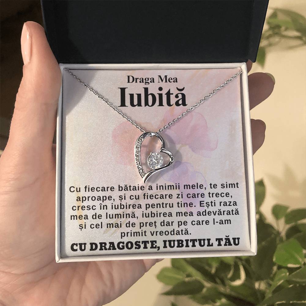 Draga Mea Iubită – Colier Inimă