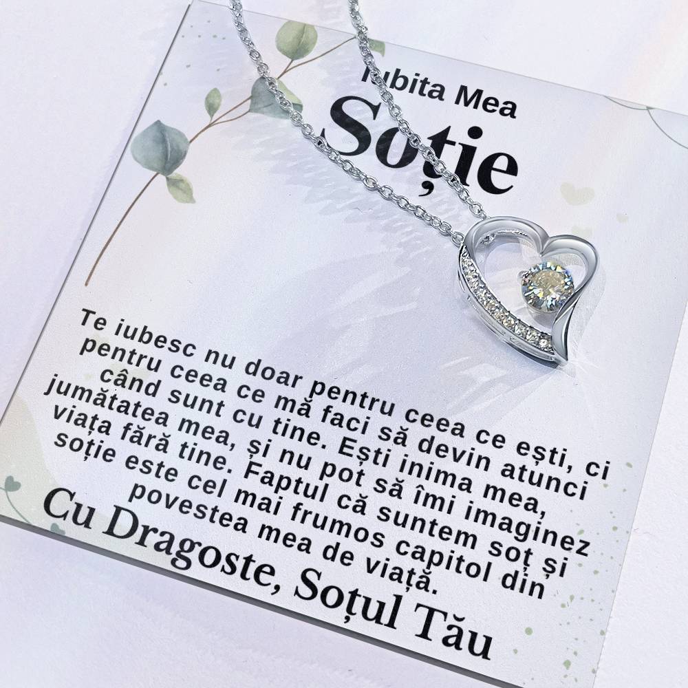Cadouri Sot - Sotie - Colier Inimă Declarație