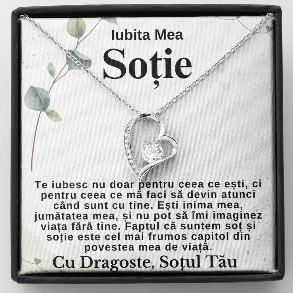 Cadouri Sot - Sotie - Colier Inimă Declarație