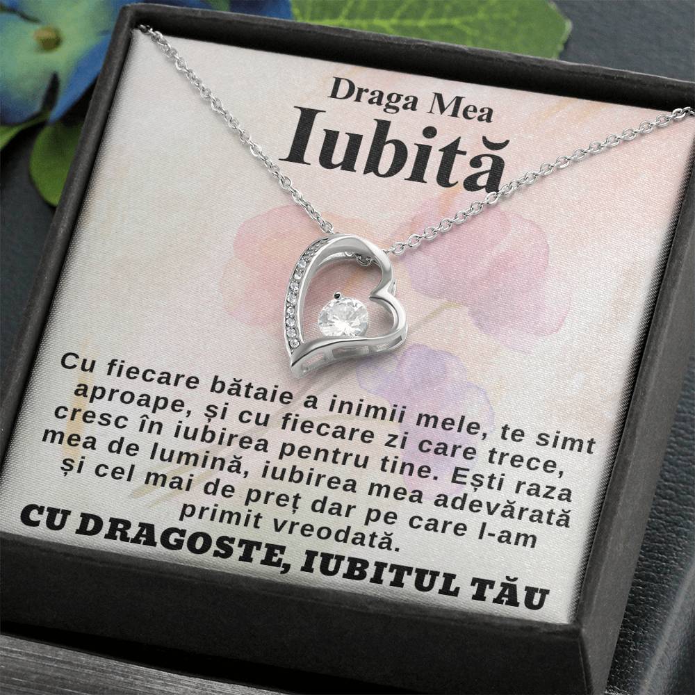 Draga Mea Iubită – Colier Inimă