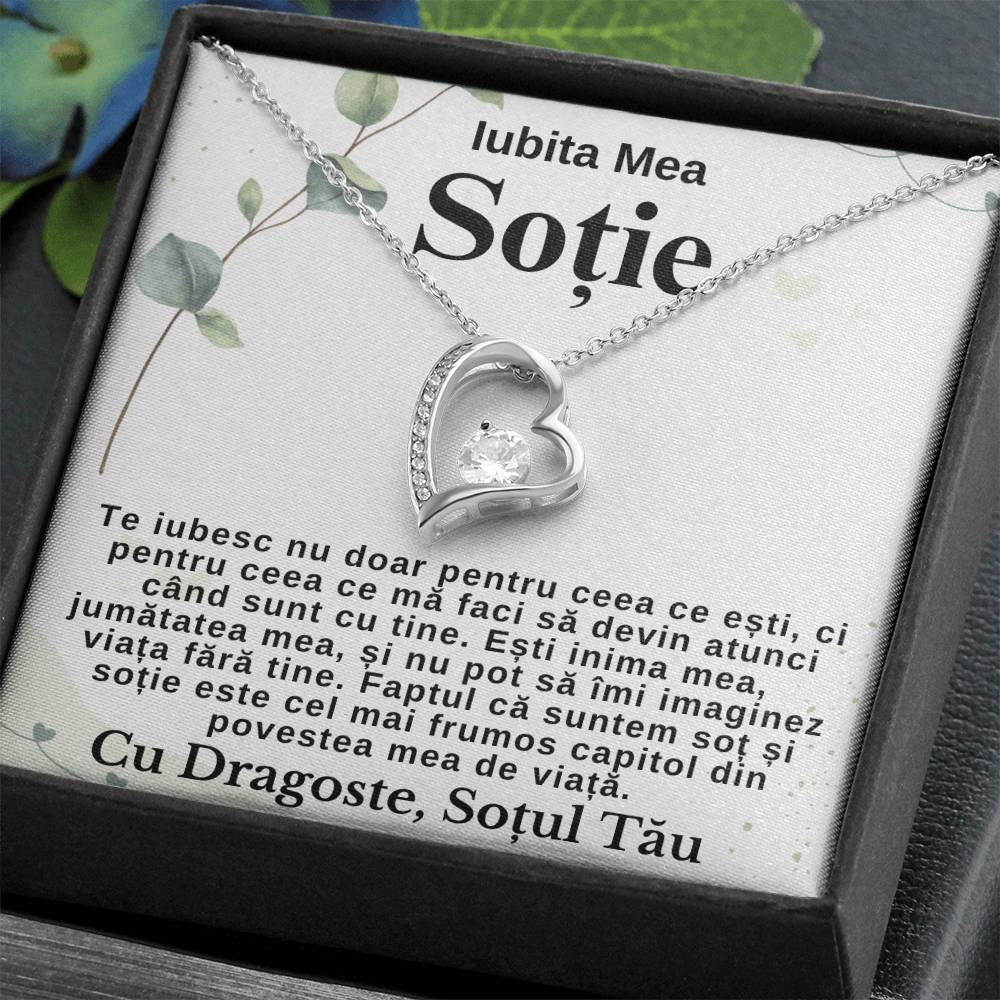 Cadouri Sot - Sotie - Colier Inimă Declarație