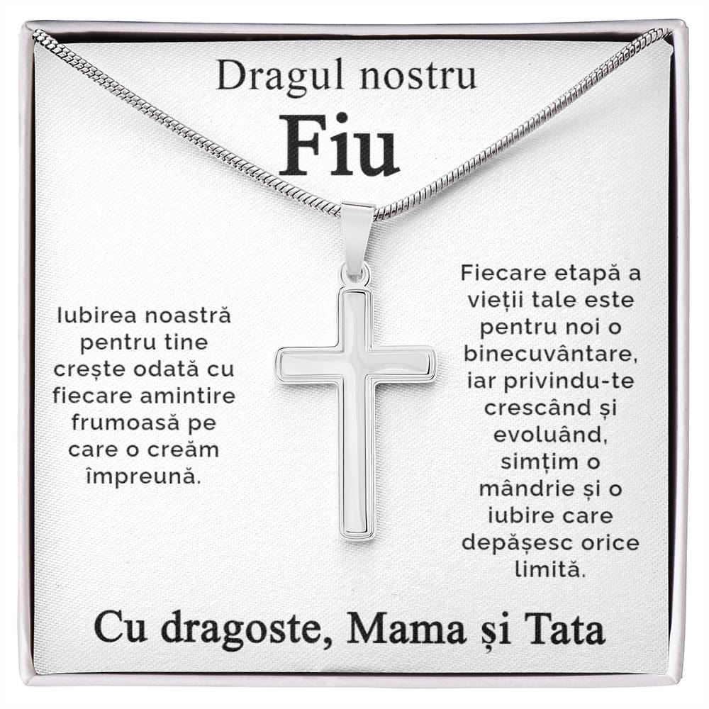 Cadou de la Mama si Tata - Lantisor Cruce