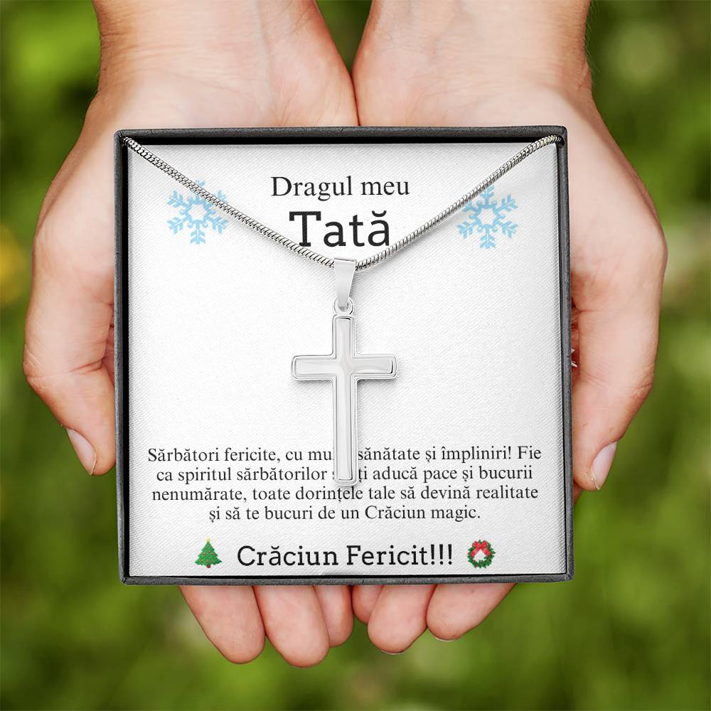 cadou cu mesaj craciun tata