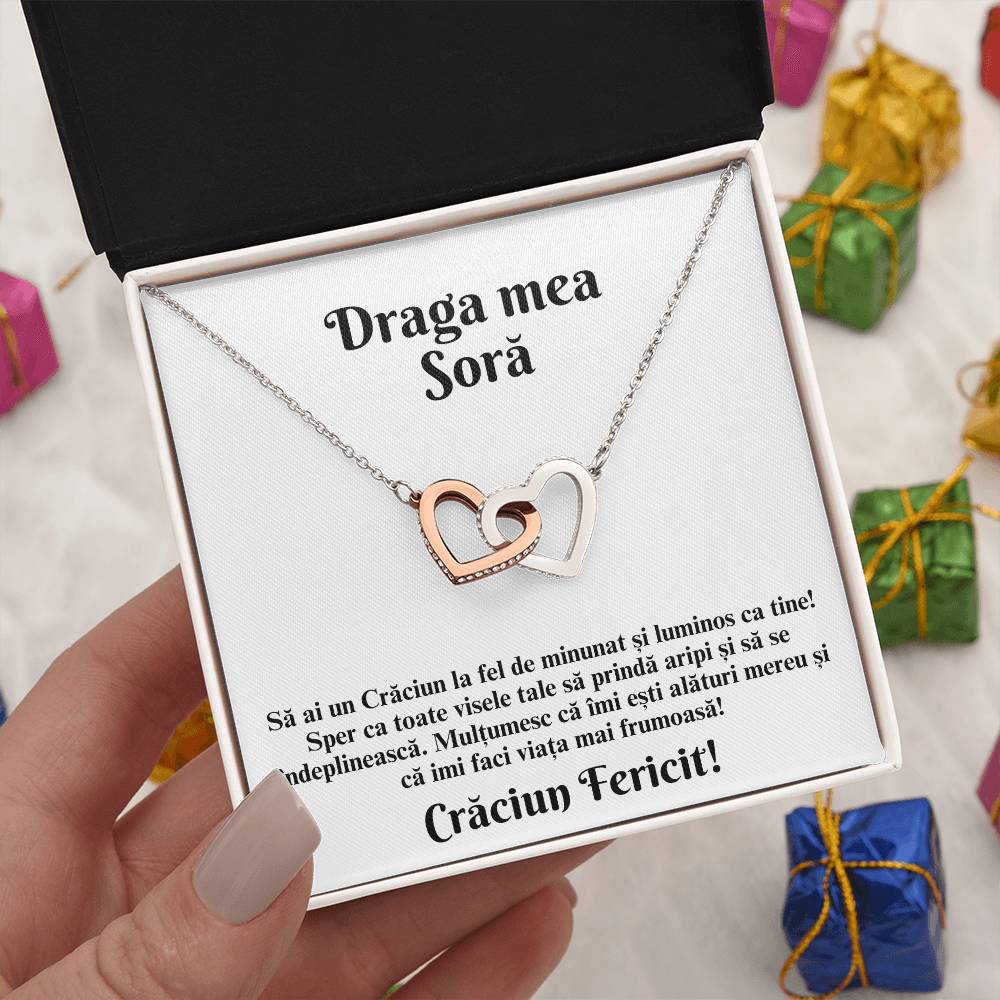 cadou elegant craciun pentru sora