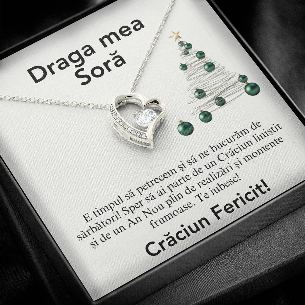 cadou original cu gravura pentru sora craciun