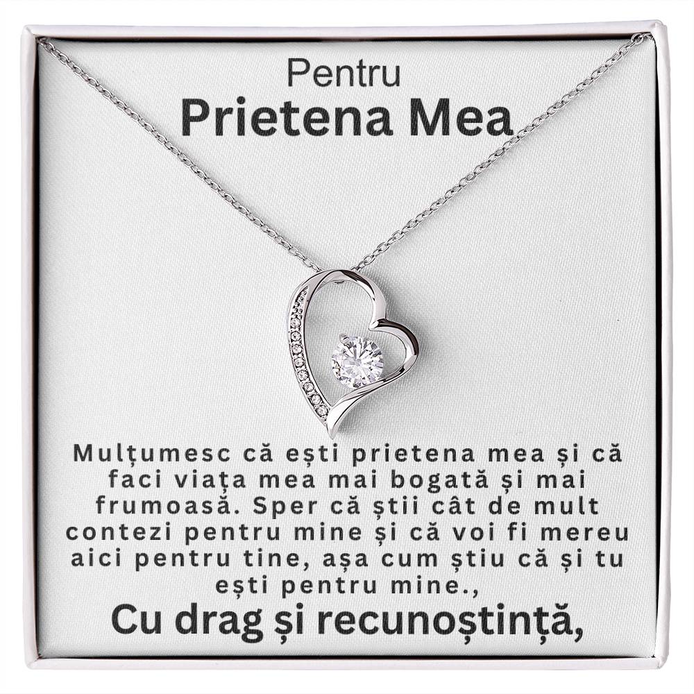 Idei de Cadouri Pentru Prietene - Colier Argint Inimă