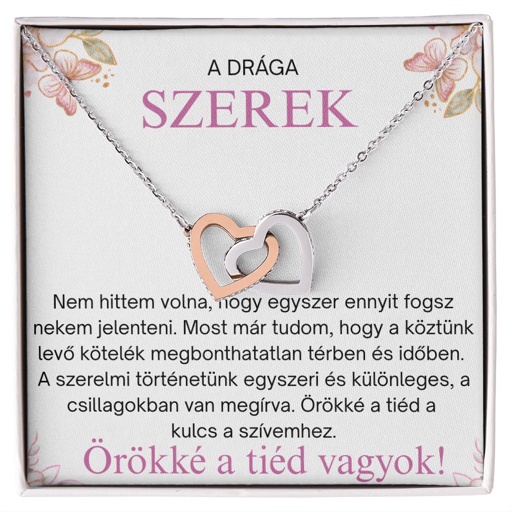 Különleges ajándék szeretett szeretlek