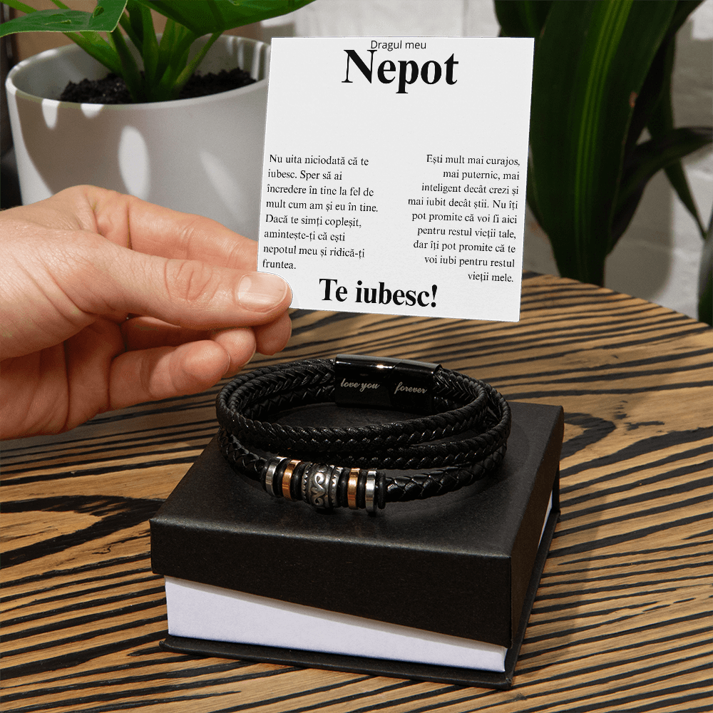Bratara pentru nepot – cadoul ideal care îmbină stilul și semnificația
