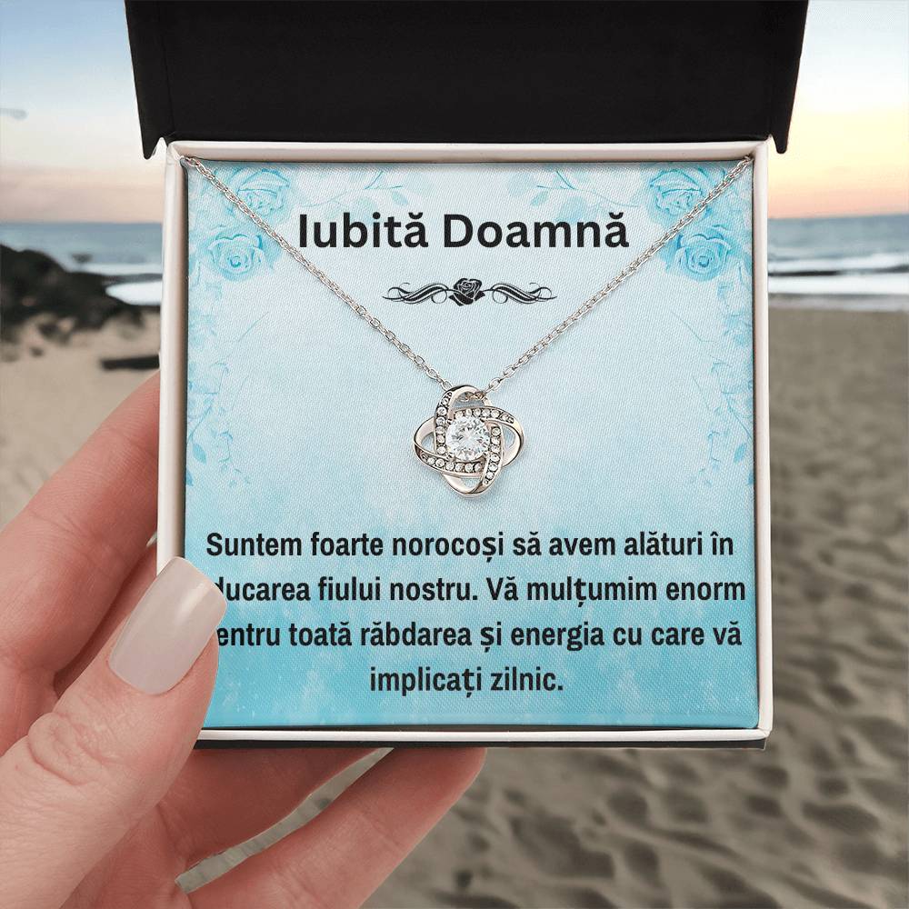 Iubita Doamna - Colier Love Knot