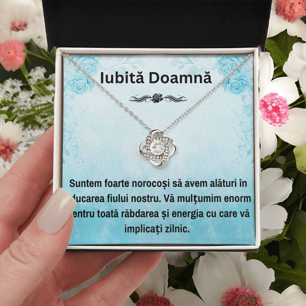 Iubita Doamna - Colier Love Knot