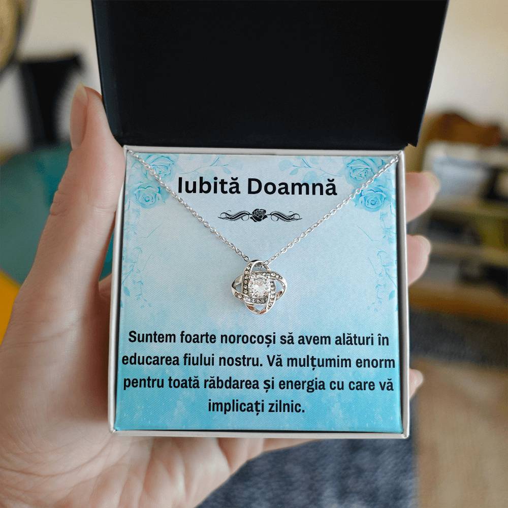 Iubita Doamna - Colier Love Knot