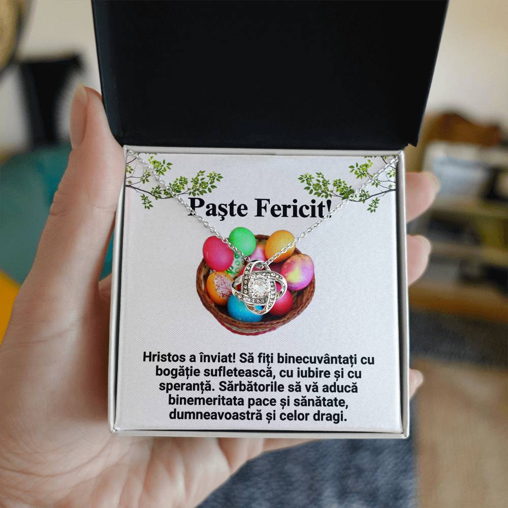 Colier cu Mesaj de Paste