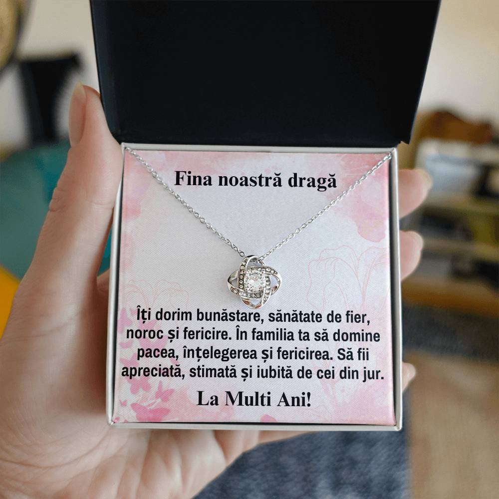 Cadou Fina - Colier Love Knot