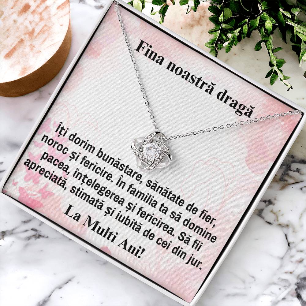 Cadou Fina - Colier Love Knot
