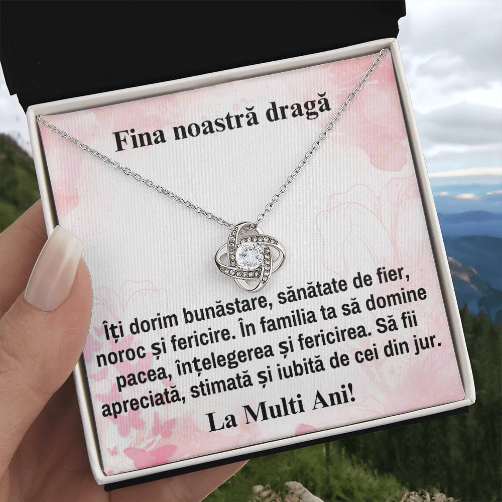 Cadou Fina - Colier Love Knot