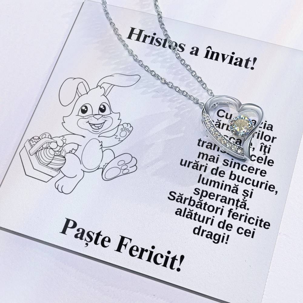 Cadou de Paste - Colier Inimă