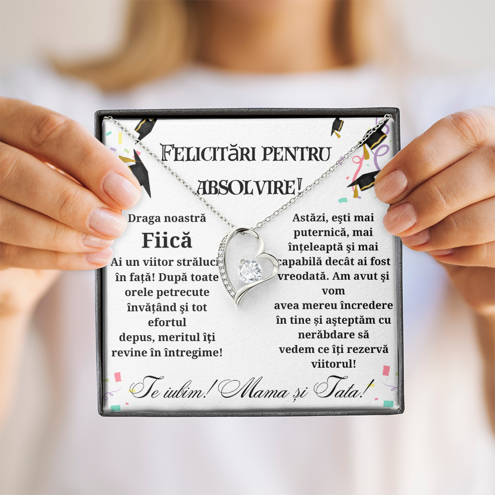 cadou fiica absolvire