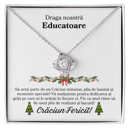 Cadou de Craciun pentru Educatoare