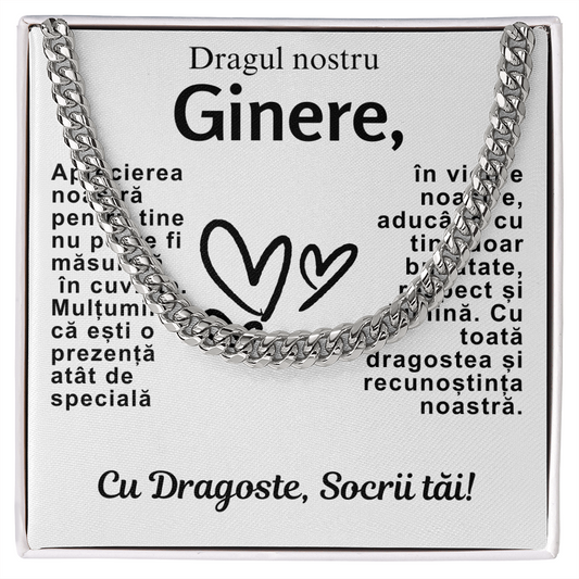 Cadou pentru Ginere