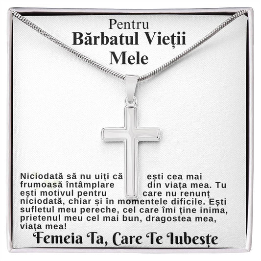 Cadouri pt Sot - Lănțișor Cruce