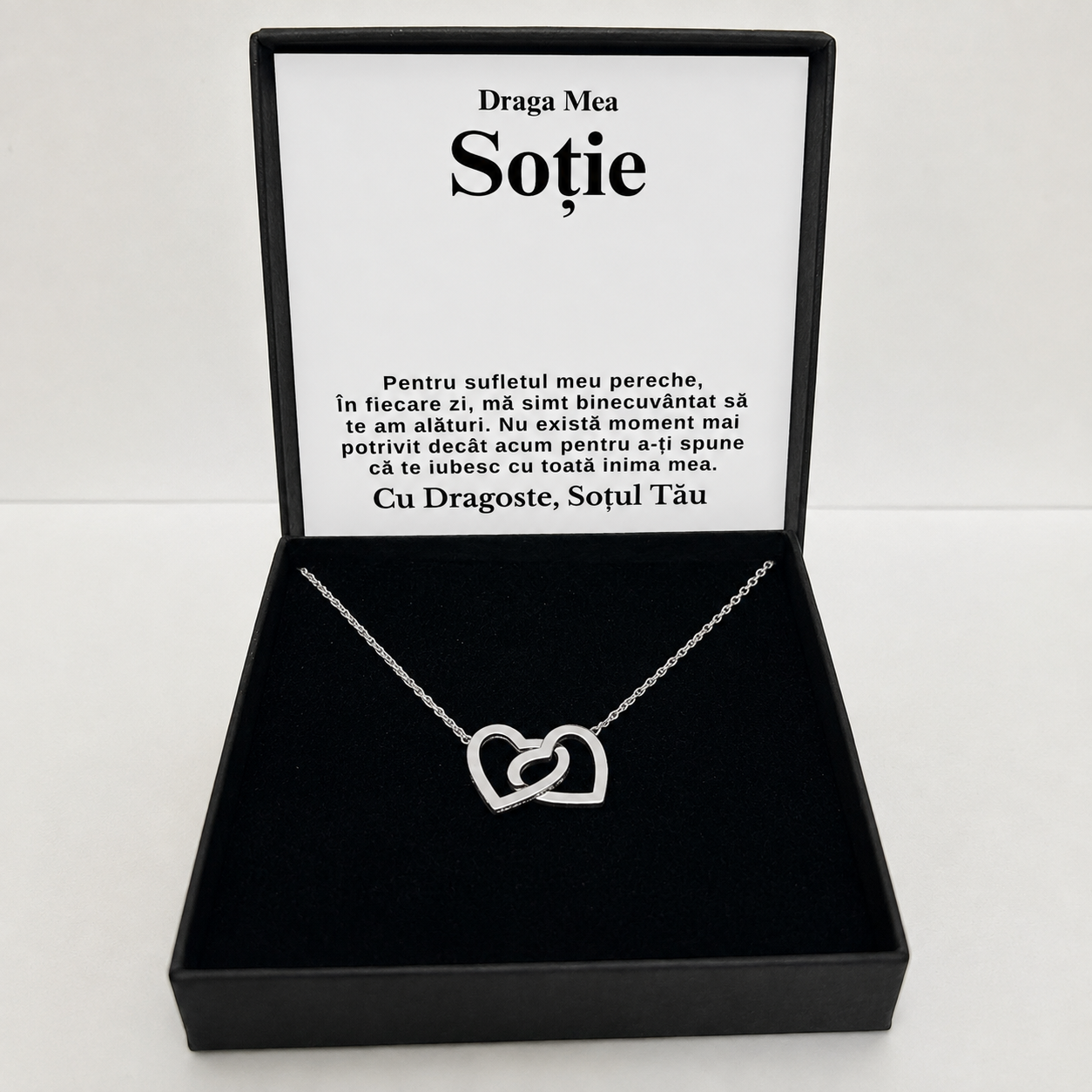 Cadou colier pentru sotie - Colier Love Knot