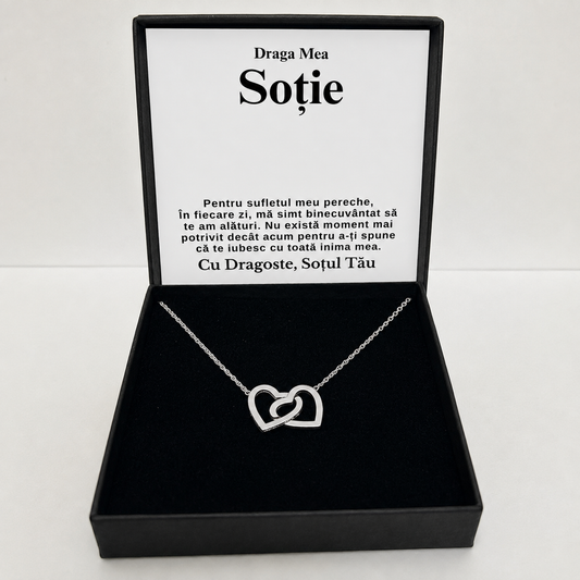 Cadou colier pentru sotie - Colier Love Knot