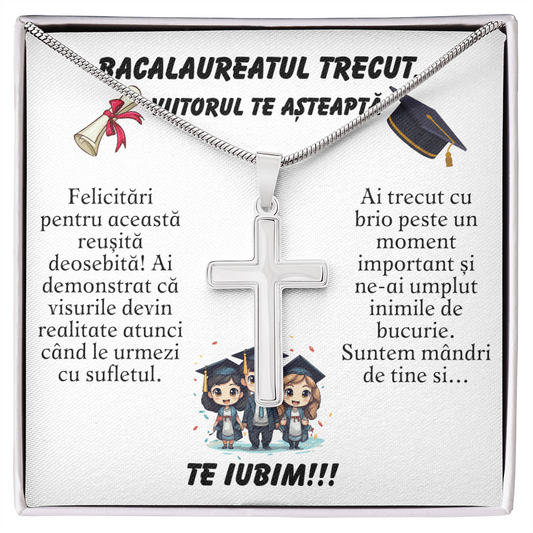 Colier personalizat cu mesaj 