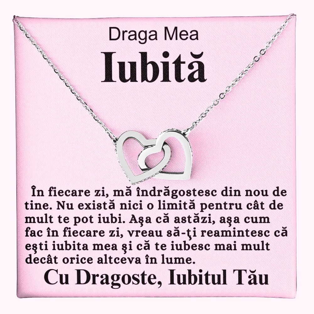 Draga Mea Iubită- Colier Inimi Love Connection