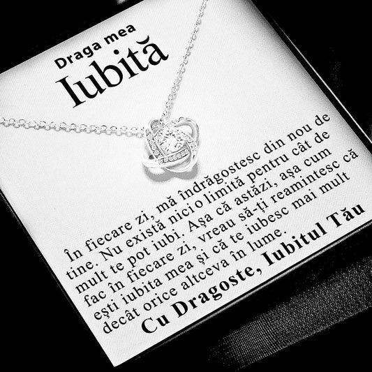 Draga Mea Iubită – Colier Love Knot