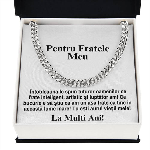 Idee Cadou Frate - Lantisor Cuban Love 