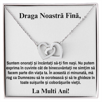 Idei Cadou Pentru Fina – Colier Inimi Pereche