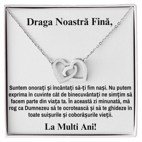 Idei Cadou Pentru Fina – Colier Inimi Pereche