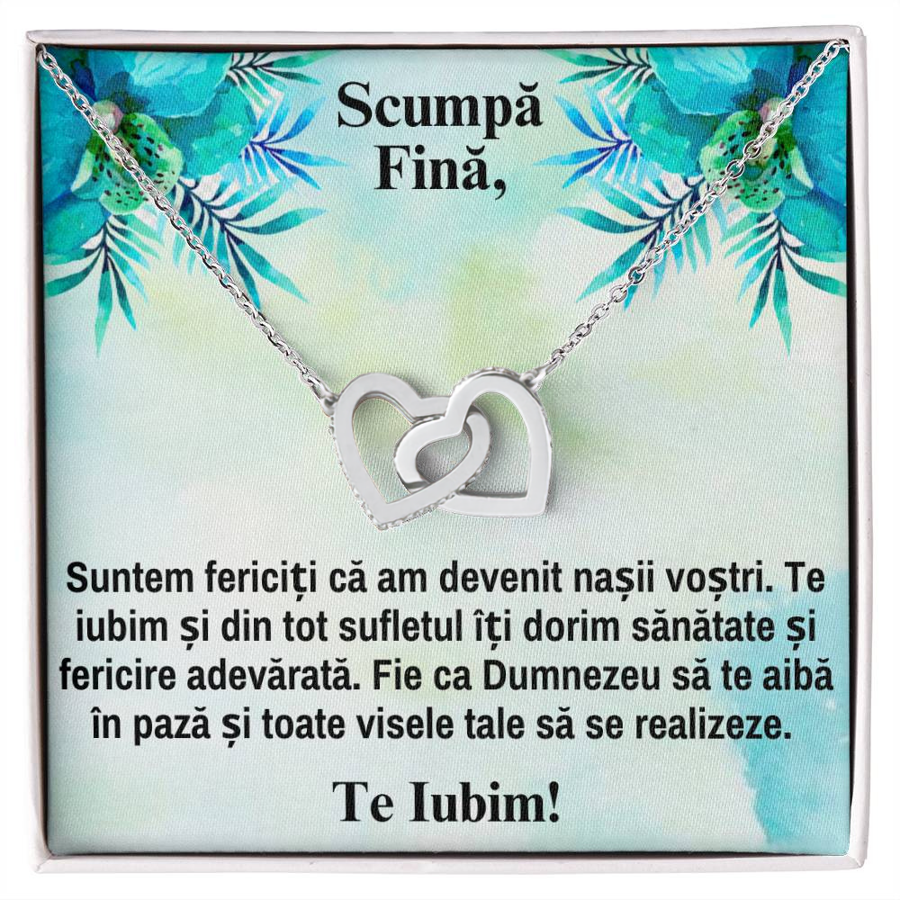 Idei De Cadouri Pentru Fina – Colier Inimi Pereche