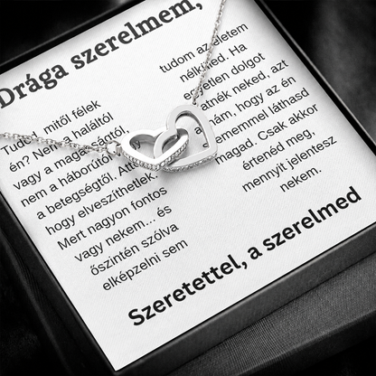 Örökké Együtt – Szívpár Nyaklánc Szeretett Feleségemnek