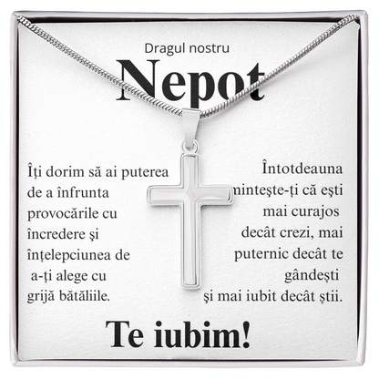 Surpriza pentru nepot 