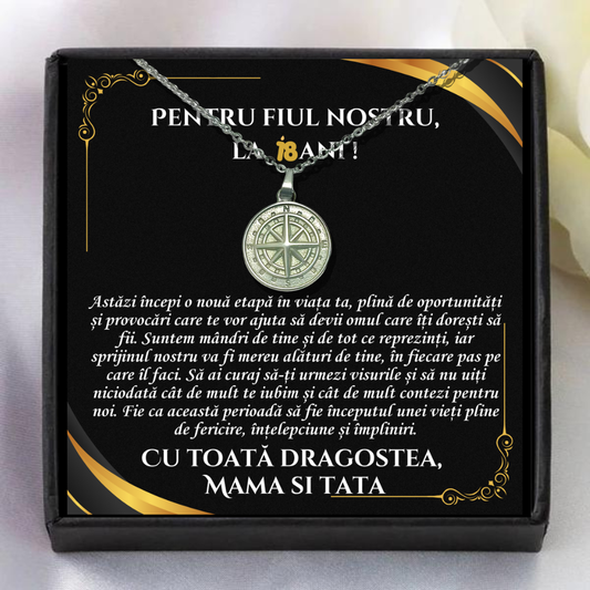 Cadou majorat fiu – Mesaj special