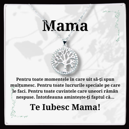 Cadou pentru Mama - Colier pandantiv Copacul Vieții